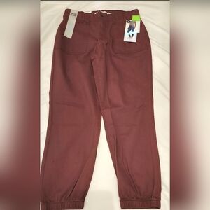 Tinseltown Maroon Utility Jogger Pants